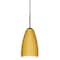 Besa Lighting Riva 9 Cord Pendant, Vanilla Matte, Bronze Finish, 1x9W LED 1JT-1511VM-LED-BR - alternate 1